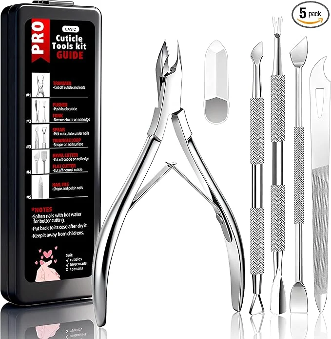 Official Cbiumpro 5-Pack Cuticle Trimmer Set Outstanding