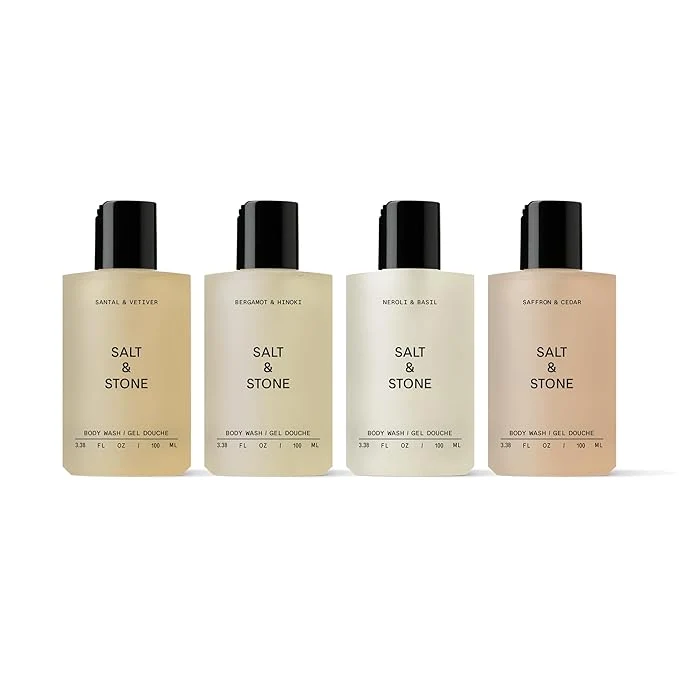 Crafted Salt Stone Body Wash Mini Discovery Set Sustainable