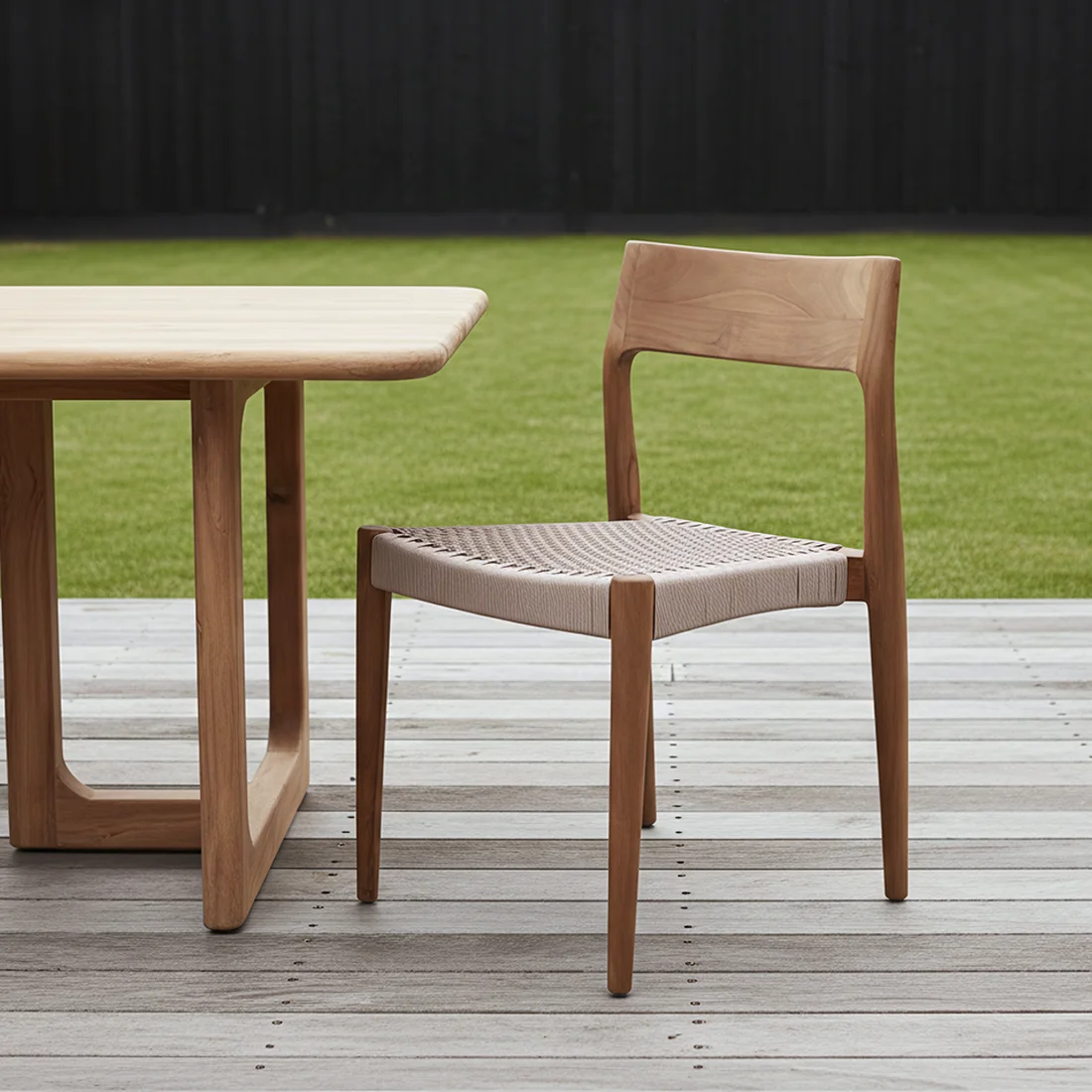 Elite Freya tuinstoel naturel Breathable
