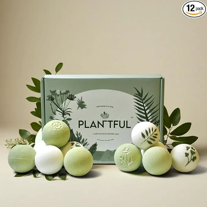Outstanding Plantful™ Organic Handmade Bath Bombs Stylish