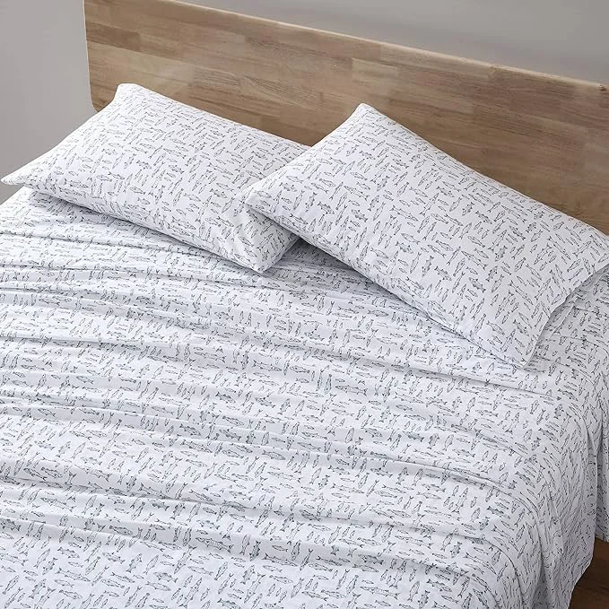 Premium Eddie Bauer – King Sheets Cotton Percale Bedding Set Crisp amp Cool Home Decor Albright Hill Green King Flexible