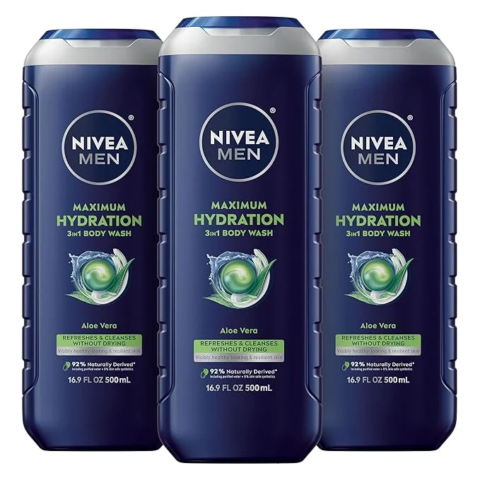 Expertly Made NIVEA MEN Maximum Hydration Body Wash Optimized