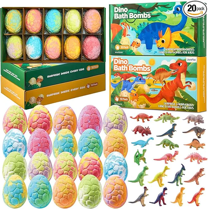 Convenient Dinosaur Bath Bombs for Kids Premium