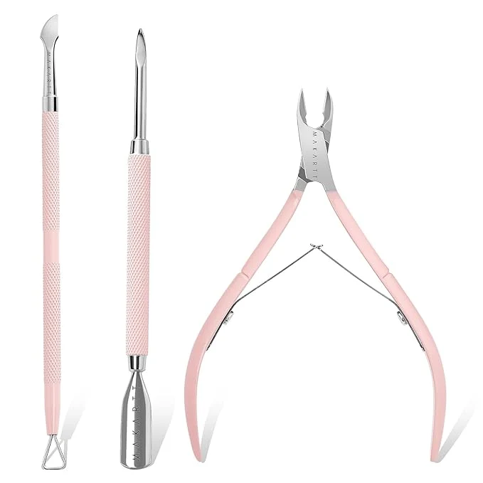 Innovative Makartt Cuticle Trimmer with Cuticle Pusher Nail Scraper Sustainable
