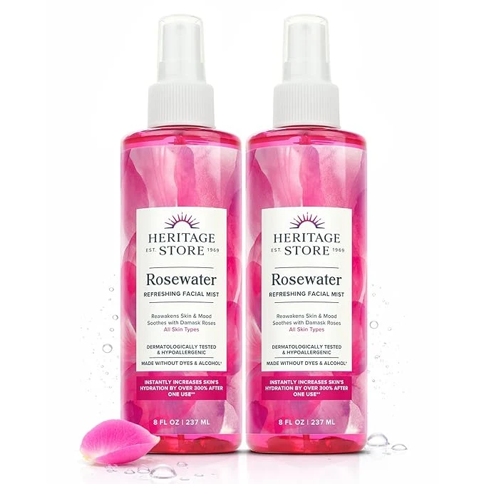 Quality HERITAGE STORE Rosewater 2-Pack Professional