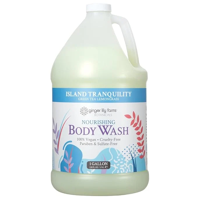 Next-Generation Ginger Lily Farms Botanicals Nourishing Body Wash Island Tranquility Traditional