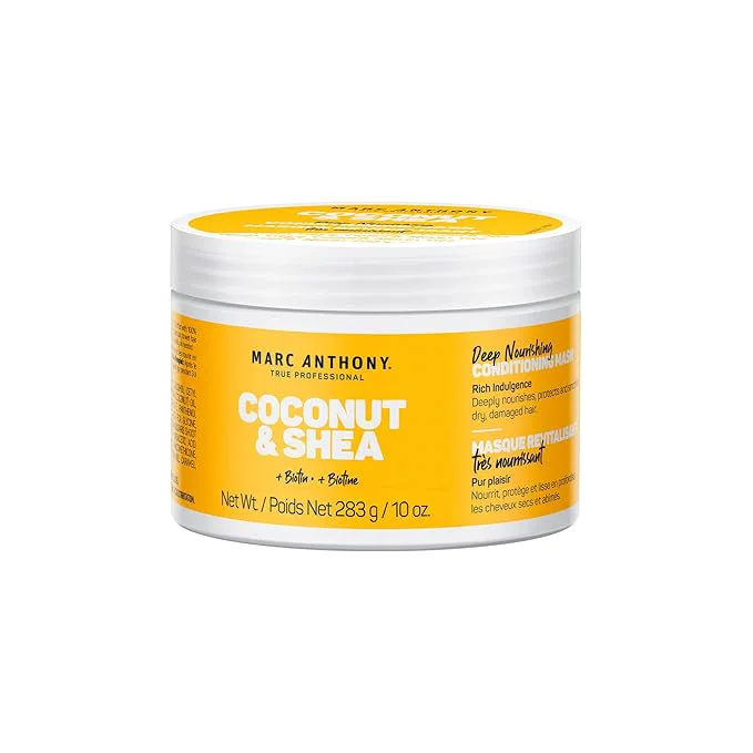 Long-Lasting Marc Anthony Coconut Shea Deep Nourishing Conditioning Mask High-Performance