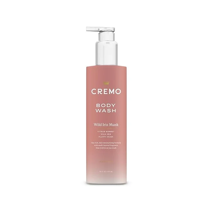 Safe Cremo Wild Iris Musk Skin Moisturizing Body Wash Certified
