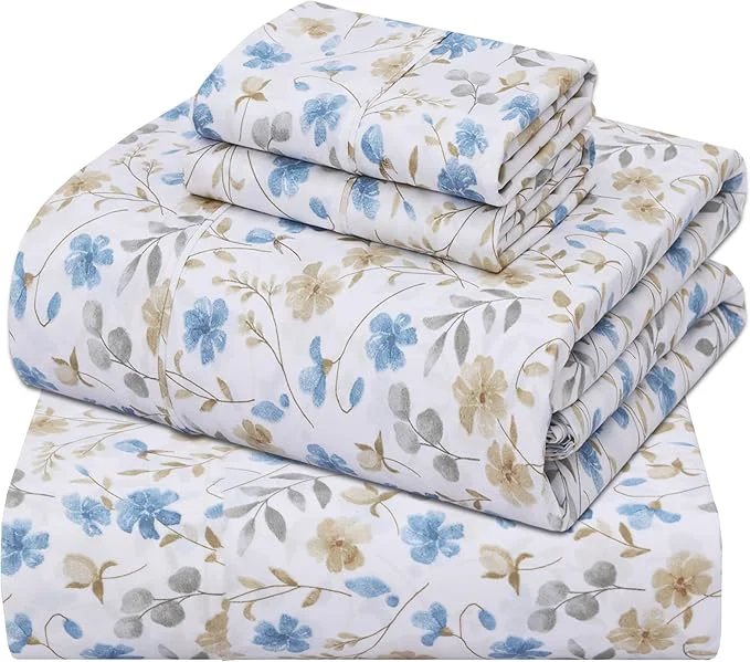 Enhanced ZOYER Cotton Sheets – Full Size Percale Bedding Cooling amp Breathable Durable with a Crisp Soft amp Comfortable Feel 16 quot Deep Pocket 4-Piece Set Country Cost Next-Generation