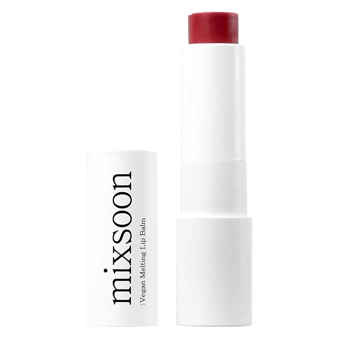 Durable mixsoon Vegan Melting Lip Balm -Shea Butter Moisturizing and Softening Chapped Elegant