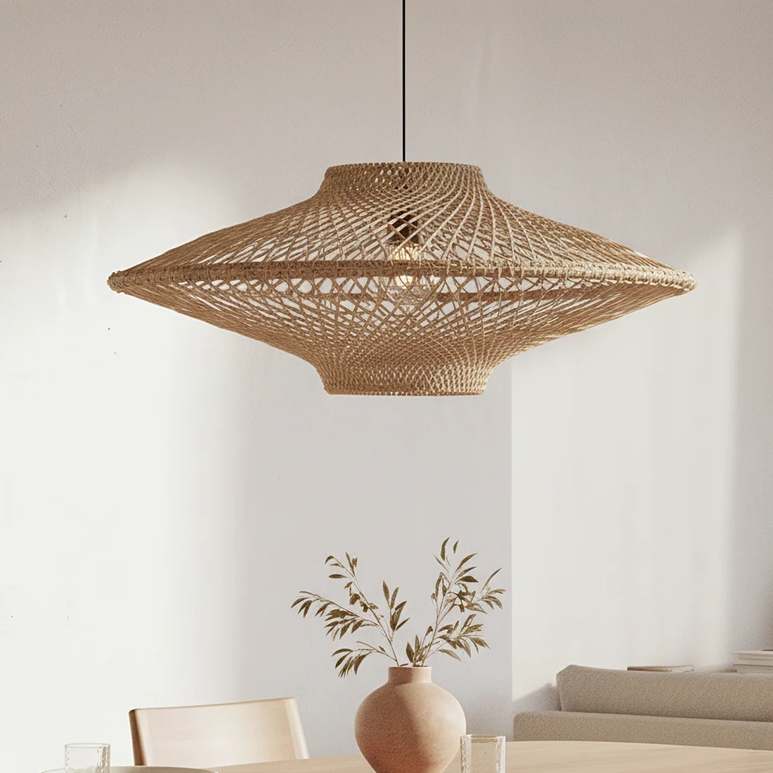 Pure Corda lamp natural large Next-Generation