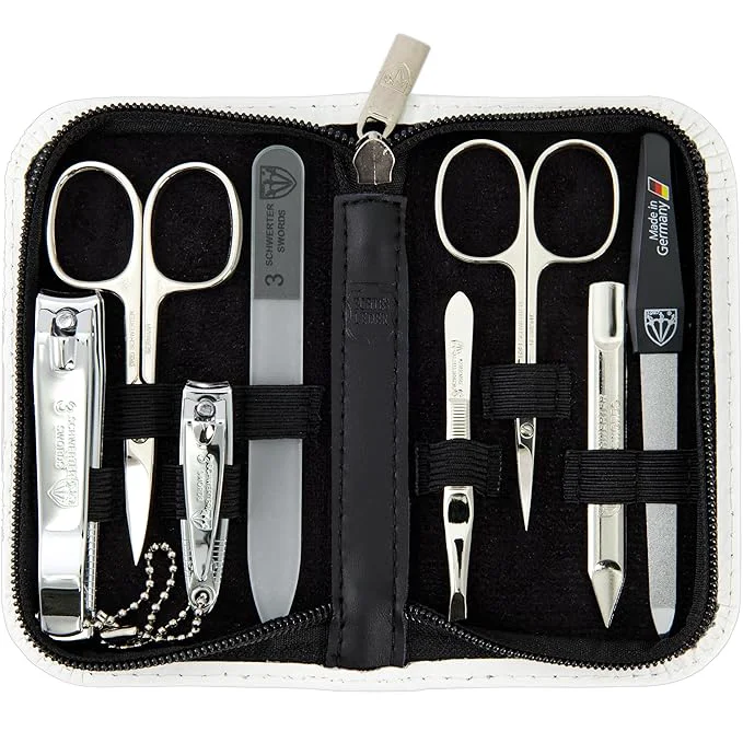 Original Design Swords Germany – brand quality 8 piece manicure pedicure grooming kit set High-Performance