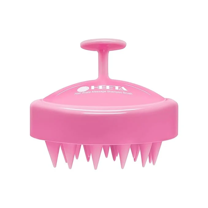 High-End HEETA Scalp Massager Hair Growth Soft Silicone Scalp Scrubber Shampoo Brush Reliable