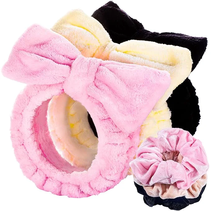Safe LEOBRO Spa Headband for Skin Care and Makeup Headbands for Washing Face for Stylish