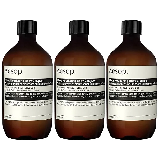Fast Aesop Eleos Nourishing Body Cleanser Refill Moisturizing Body Wash Breathable