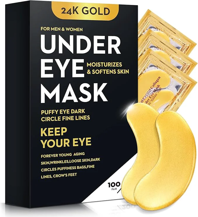Optimized 200Pcs 100 Pair Under Eye Patches Gold Practical