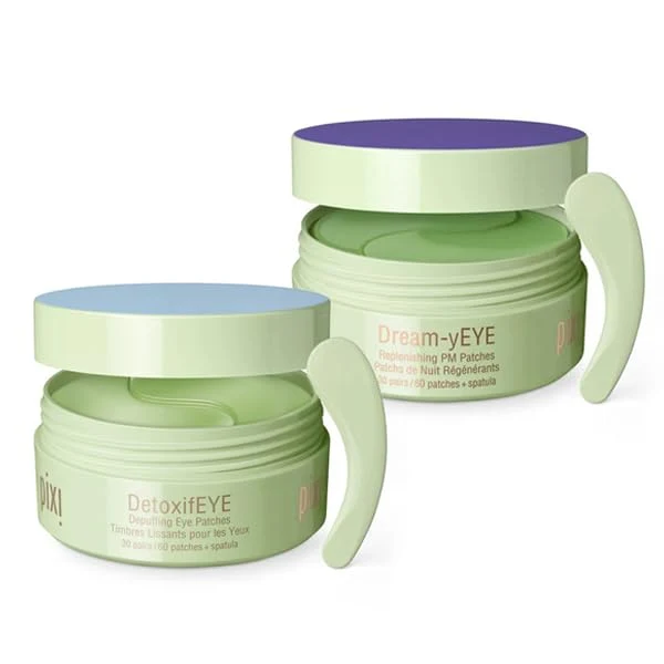 Specialty Pixi Day Night Eye Patch Duo Depuffing Hydrogel Under-Eye Patches Authentic
