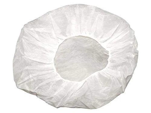 Exceptional Disposable Caps Hair Nets Salon Spa Food Service 100 Pack 21 White Organic