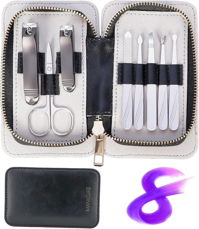 Responsible Manicure Set 8 in 1 Stainless Steel Nail Clippers Reliable