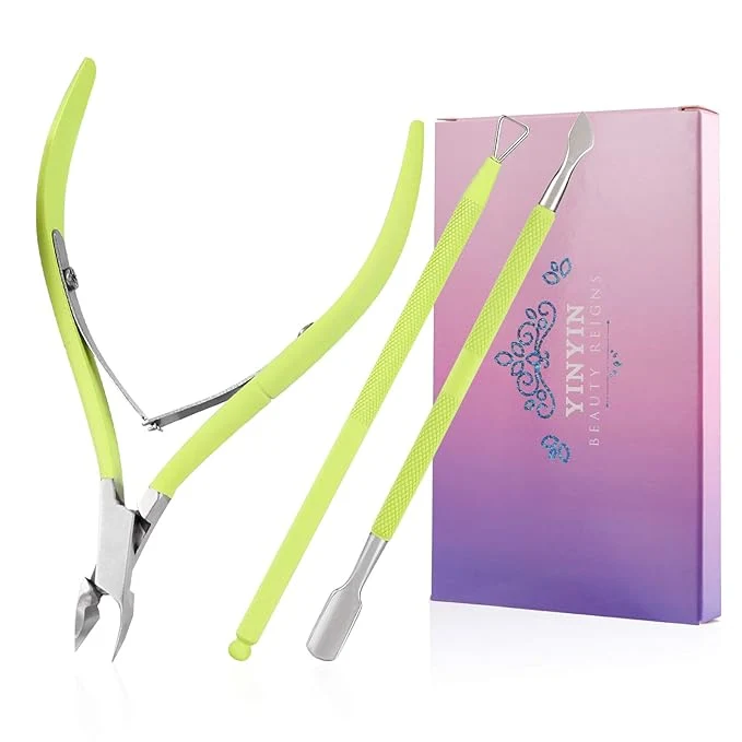 Green YINYIN Professional Cuticle Trimmer User-Friendly