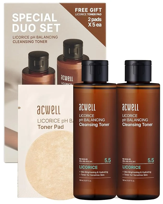 Fine ACWELL Licorice pH Balancing Korean Toner Efficient