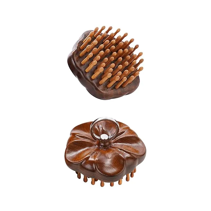 Trusted Wooden Scalp Massager for Hair Growth Support Bamboo Scalp Massager Brush for Premium Material