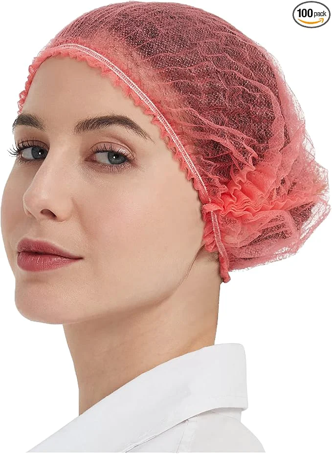 Exclusive ProtectX Disposable Bouffant Caps Hair Head Cover Nets 21 High-Performance