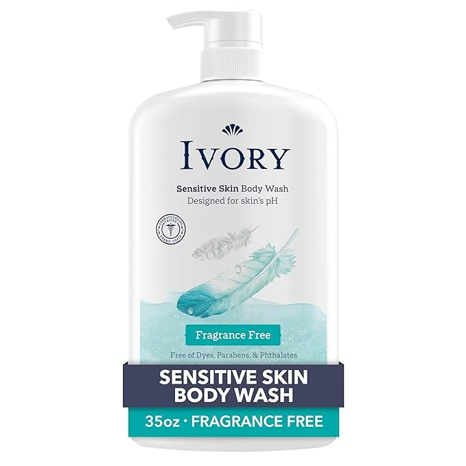 Efficient Ivory Body Wash Designed for the Whole Family Gentle Formula of Dyes Exceptional