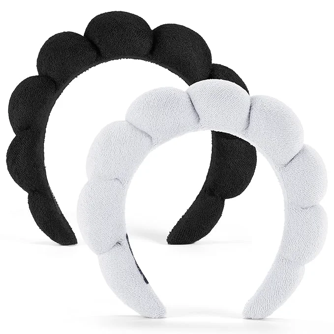 World-Class Ztomine Spa Headbands Puffy Makeup Headbands Powerful