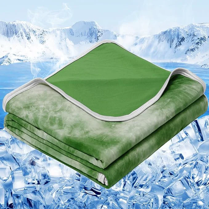 High-Performance inhand Cooling Throw Blanket 50 quot x60 quot Cooling Blankets for Hot Sleepers Absorbs Heat to Keep Adults Cool for Summer Nights Sweats Thin Cold Lightweight Blanket for Couch Bed All Season Use Trusted