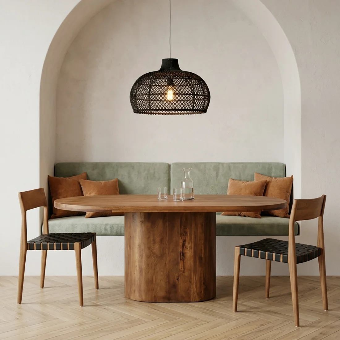 Functional Bullnose Oblong eettafel Secure