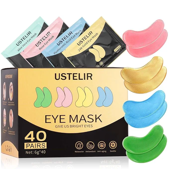 Comfortable Under Eye Patches 40 Pairs Eye Mask Pure