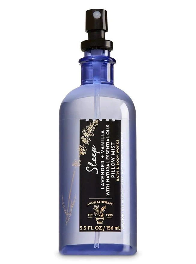 Versatile Bath and Body Works Aromatherapy Pillow Mist Lavender Vanilla 5.3 Fl Oz Luxury