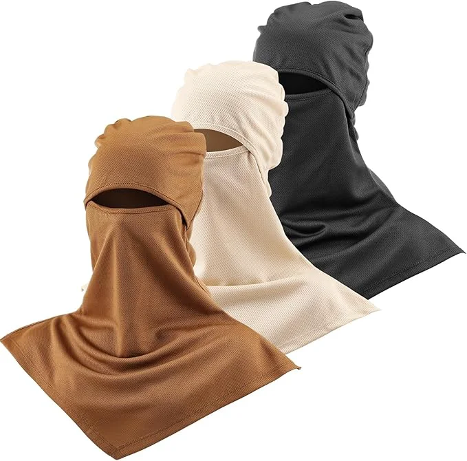 Excellent SATINIOR 3 Piece Balaclava Face Cover Sun Protection Neck Cover Summer Exceptional