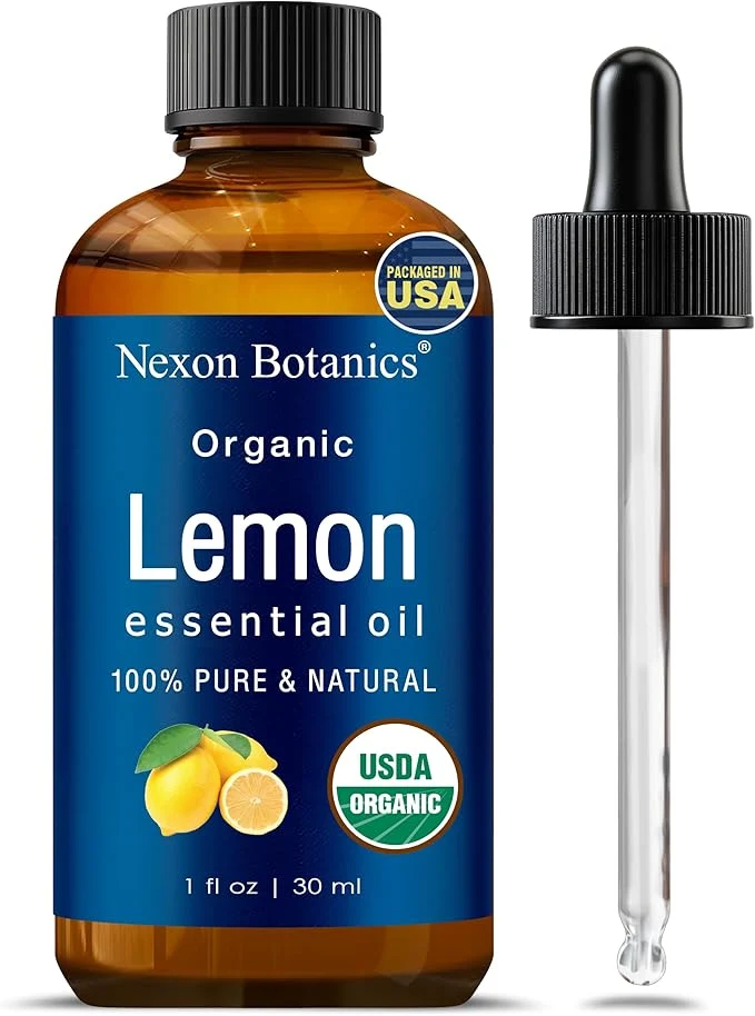 Authentic Organic Lemon Essential Oil 30 ml Luxury