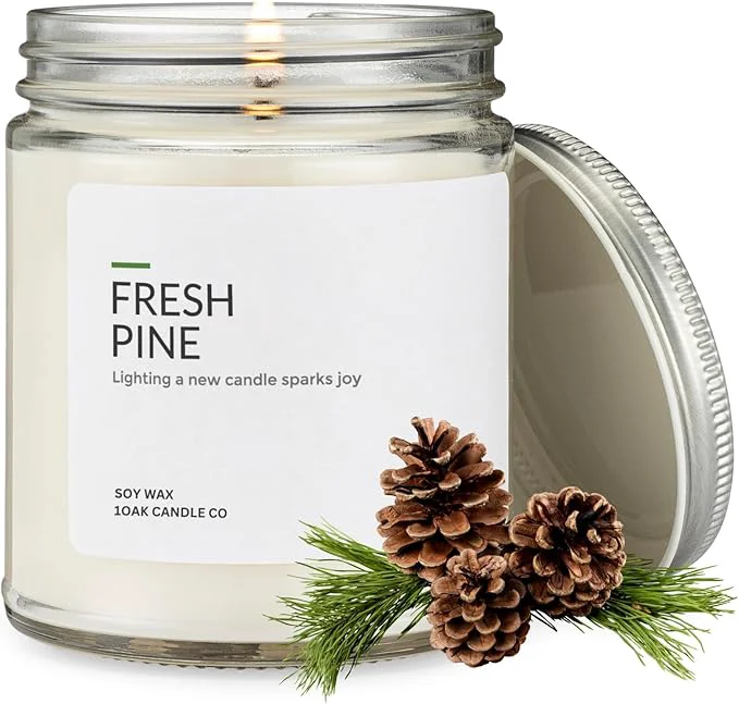 Safe 1OAK Soy Wax Candles Breathable