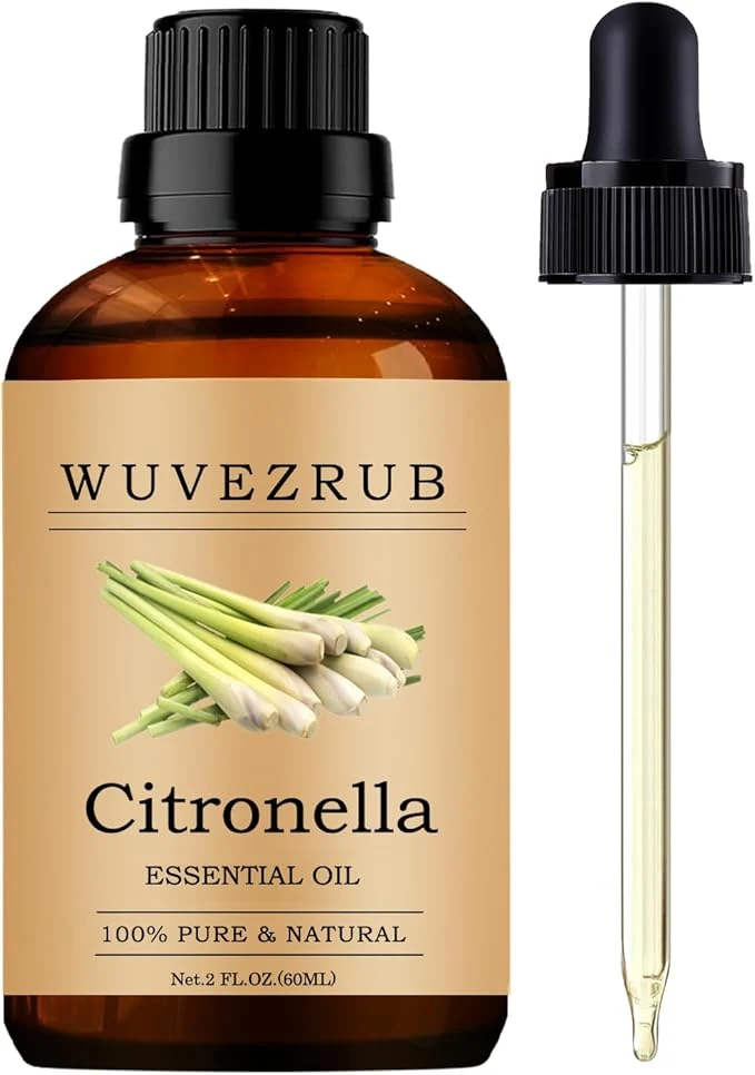 Official Citronella Essential Oil 60ML Pure and Natural High-Grade