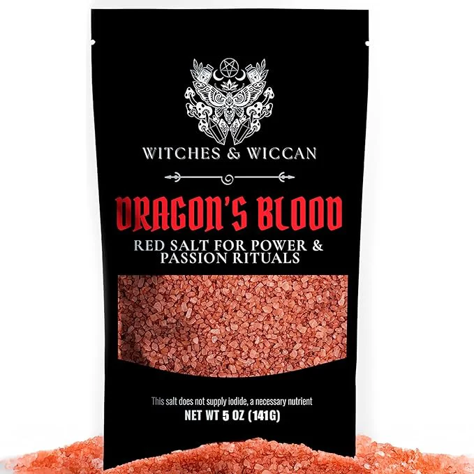 Dependable Red Dragon s Blood Sea Salt for Power Passion Protection – Natural Salt Breathable