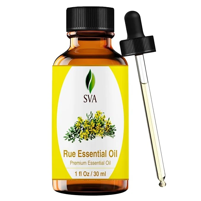 Soft SVA Rue Essential Oil – 1 Fl Oz – Natural Rue Oil Responsible