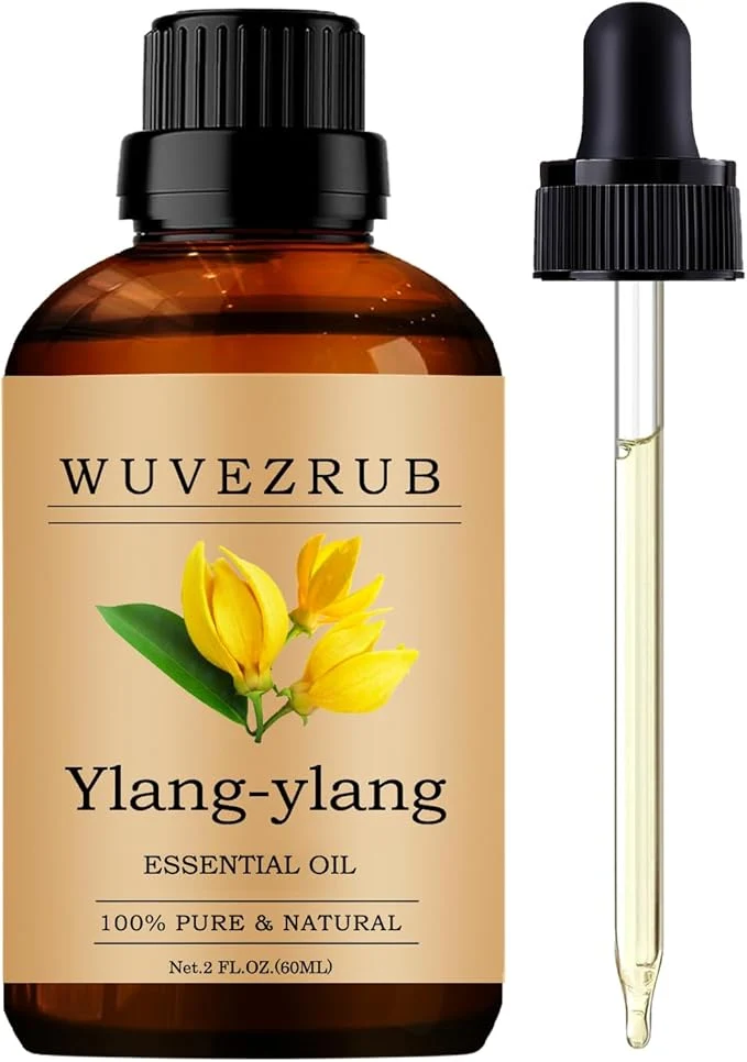 Green Ylang-Ylang Essential Oils 60ML Pure and Natural Essential Oil Responsible