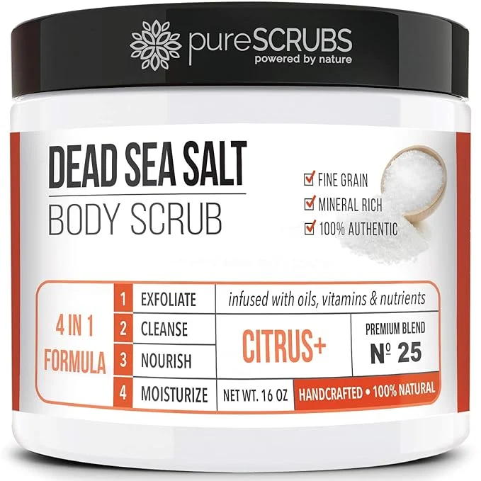 Outstanding pureSCRUBS Premium Citrus Body Scrub Set Soft