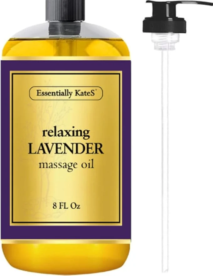 Sophisticated Essentially KateS Lavender Massage Oil 8 Fl Oz Dependable