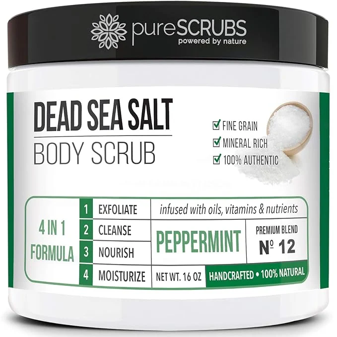 Artisan pureSCRUBS Premium Body Scrub for Strawberry Legs Keratosis Pilaris Ingrown Top-Quality