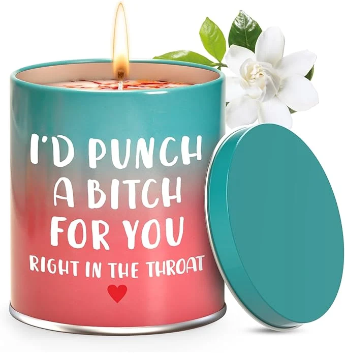 Effective Hocis Scented Candle Gifts for Mom Girlfriend Valentine’s Day Funny Gifts High-End