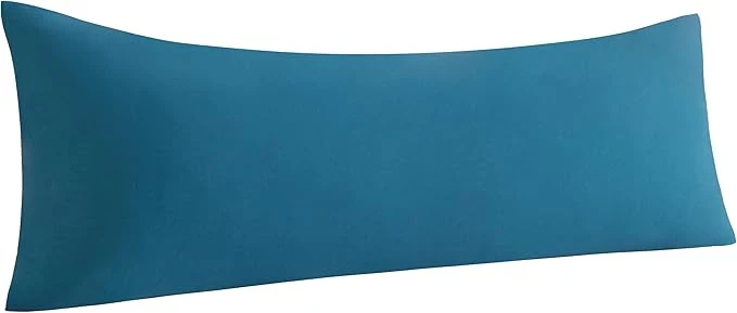 Natural NTBAY Body Pillowcase 20×54 inches Teal Blue Brushed Microfiber Envelope Closure Ultra Soft 1800 Thread Count Machine Wash 1 Set High-Quality