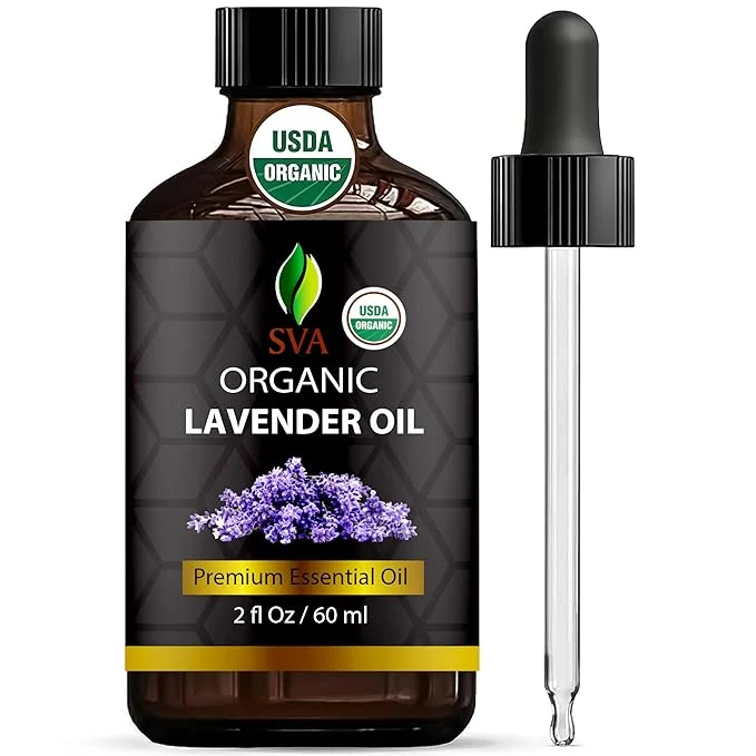 Quality SVA Lavender Essential Oil Organic – 2 Fl Oz – Natural Organic Lavender Oil Eco-Friendly