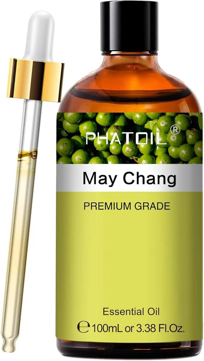 Lightweight PHATOIL May Chang Essential Oil Pure Premium Natural Oil Expertly Made