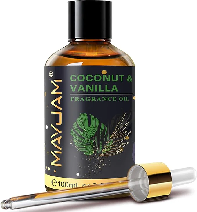 Proven MAYJAM 100ML 3.38FL.OZ Coconut Vanilla Fragrance Oils Responsible