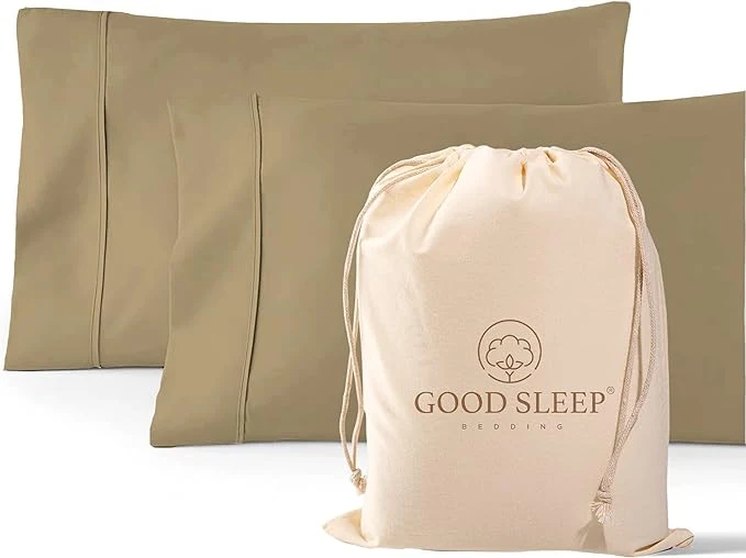 Innovative 1000 TC Taupe King Pillowcases Set of 2 Egyptian Cotton Pillow Cases with Long Staple Cotton amp Sateen Weave Silky Soft Hotel – Like Bed Pillow Covers for Comfy Sleeping Snug Fit