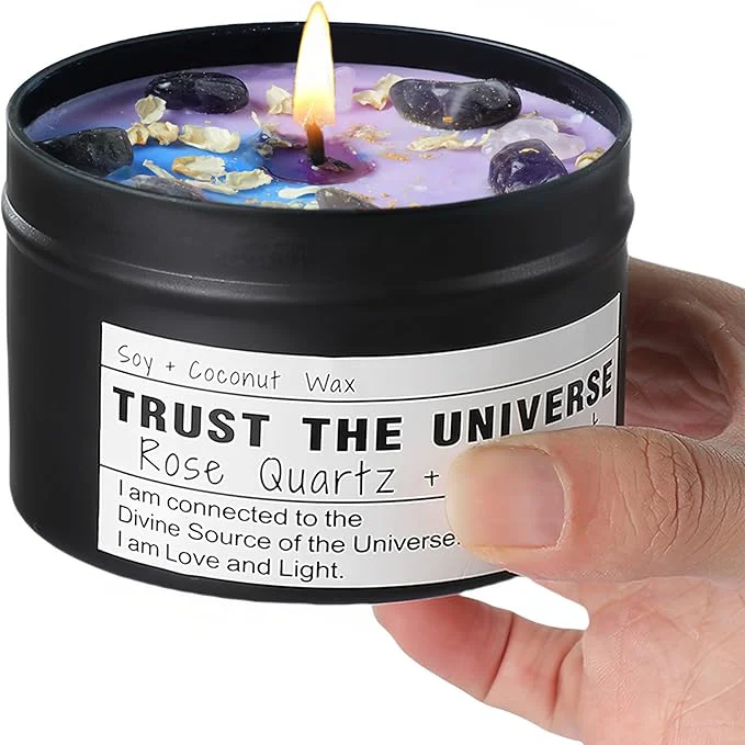 Lightweight Healing Candles Manifestation al Candles Law of Attraction Gifts to Green